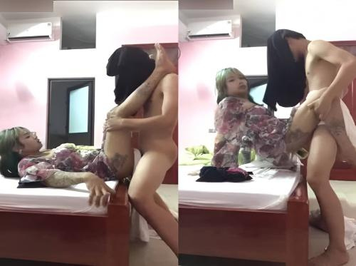 Thuong Den - Gadis Bac Ninh memfilmkan dirinya sedang berhubungan seks di sebuah motel