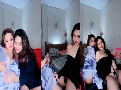 Miya Lesbian Bareng Bestie Live